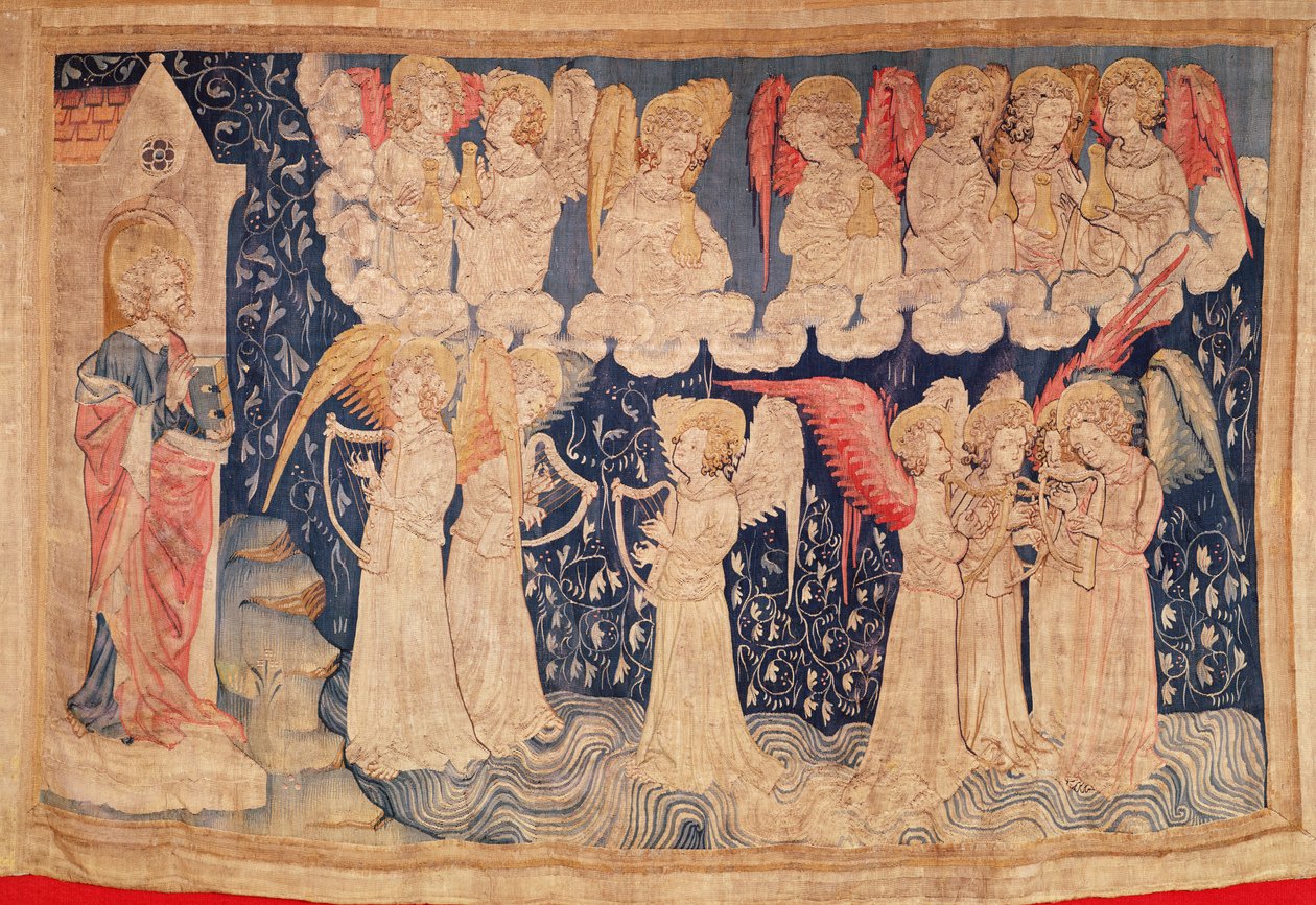 Sept anges portant sept flacons, de la Tapisserie de l
