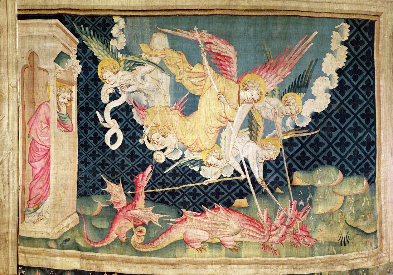 Saint Michel et ses anges combattant le dragon, n°36 de 