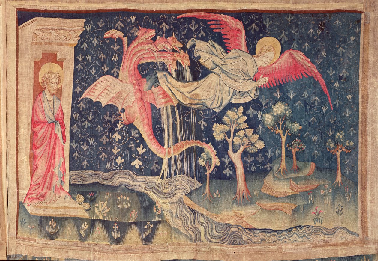 Le Dragon poursuivant la femme, de la Tapisserie de l
