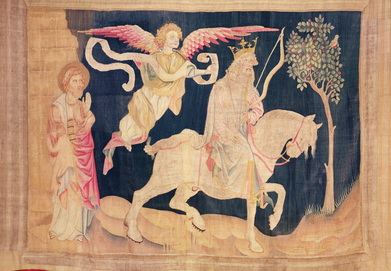 Le cavalier du cheval blanc, de la Tapisserie de l