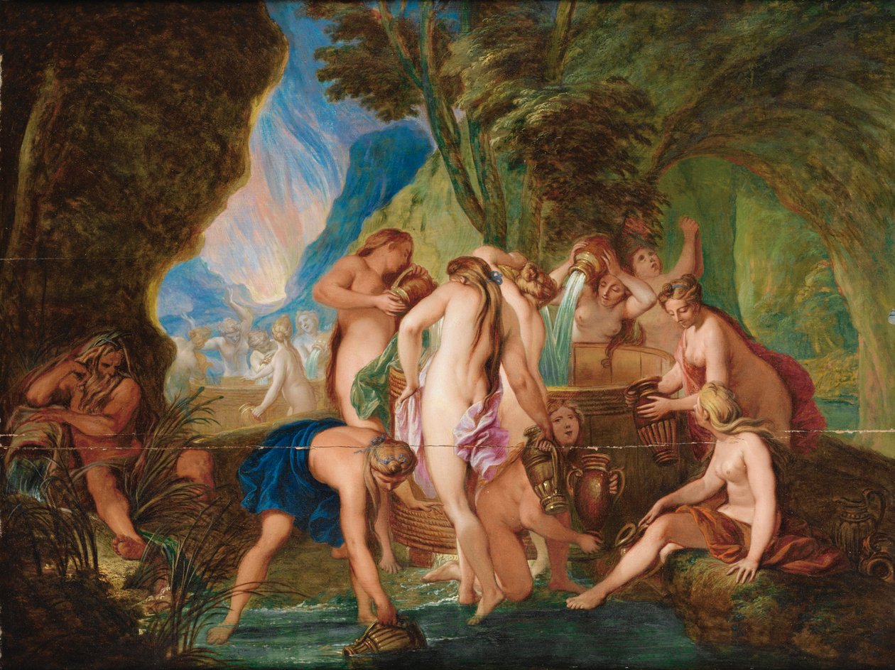 Les Danaïdes en enfer - Nicolas Bertin