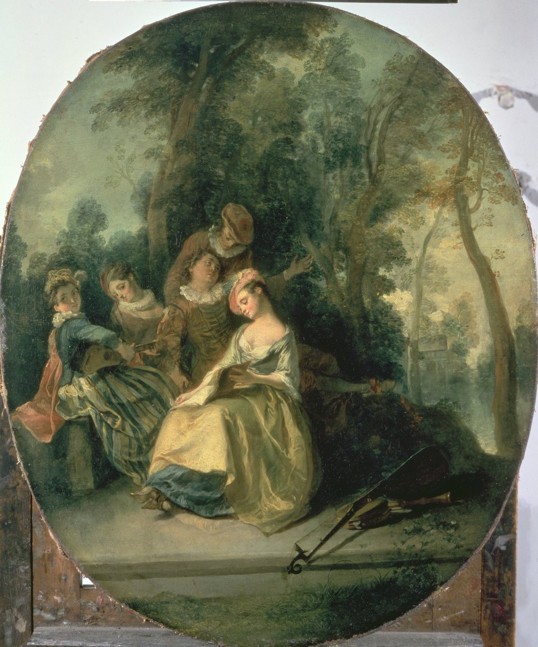 Concert dans le parc, 1725 - Nicolas Lancret