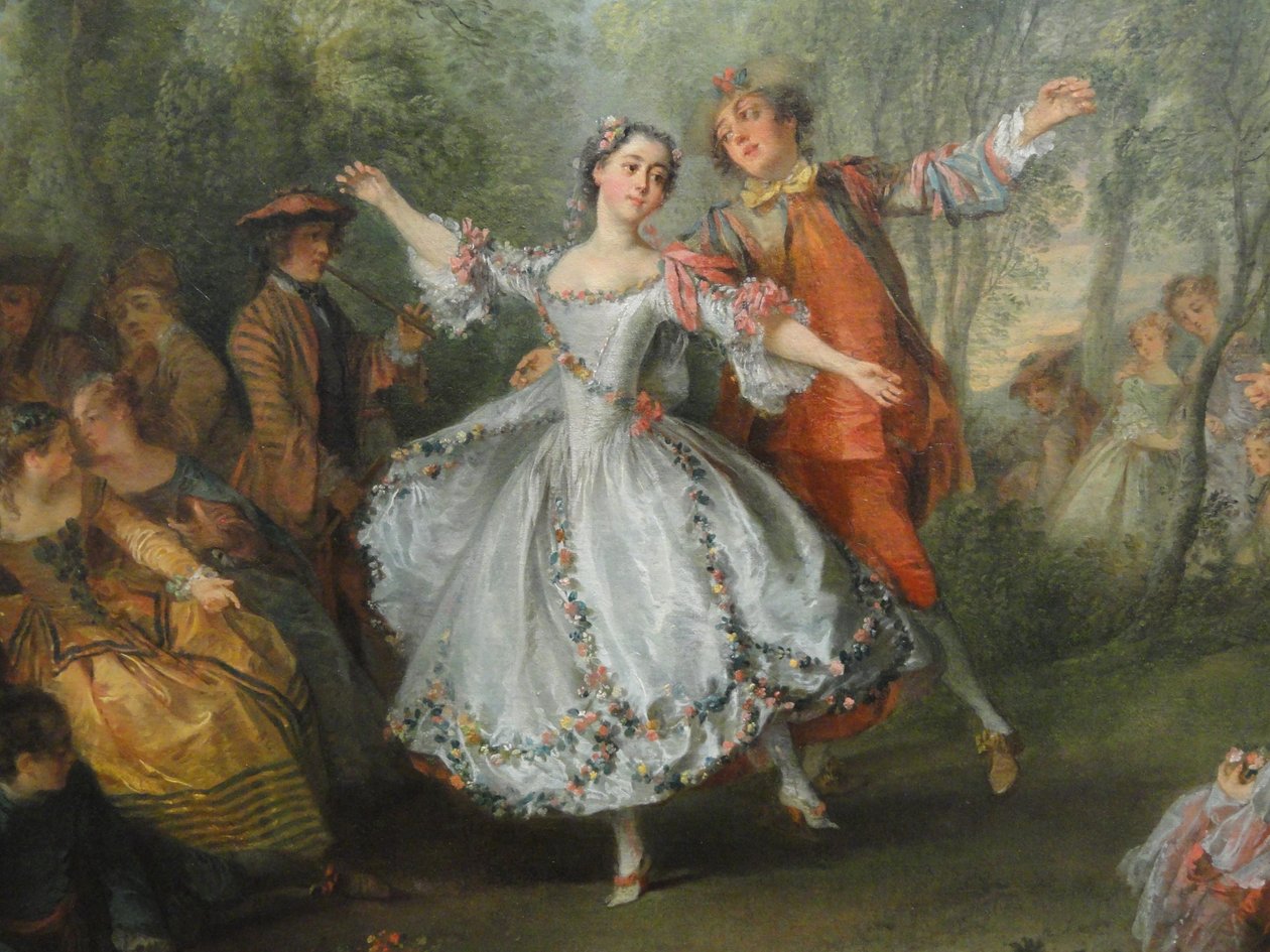 La Camargo dansant (détail) - Nicolas Lancret