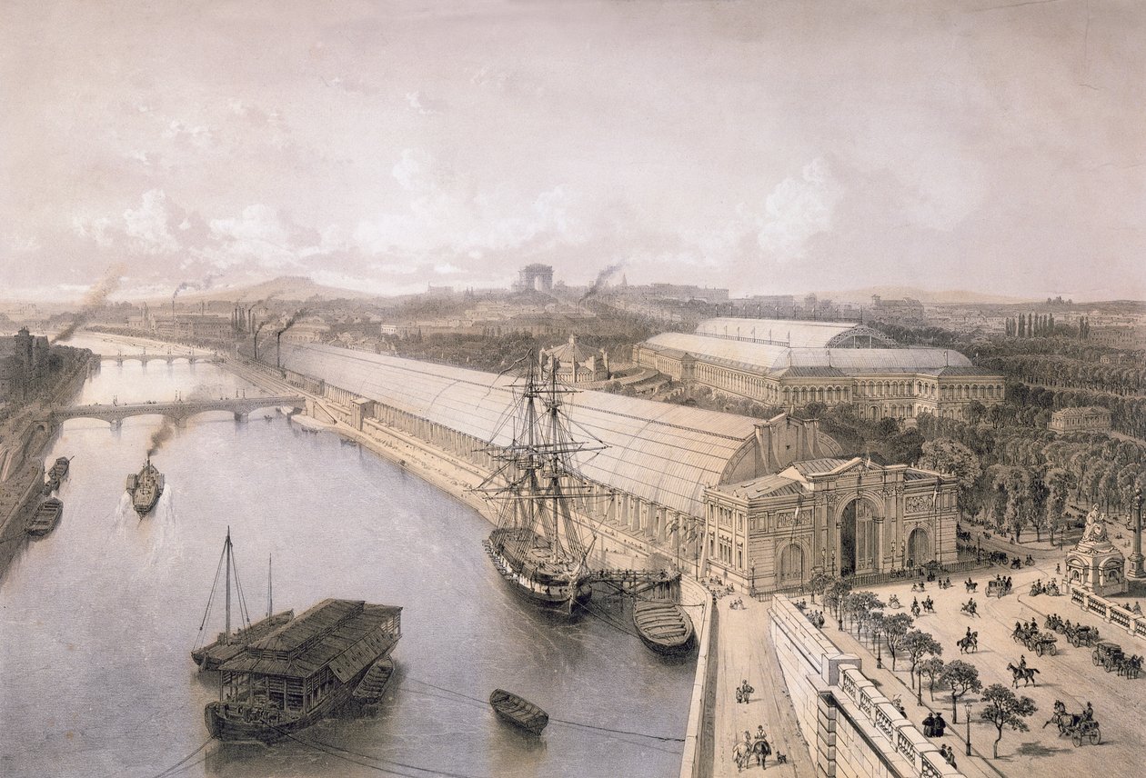 Vue générale du Palais de l