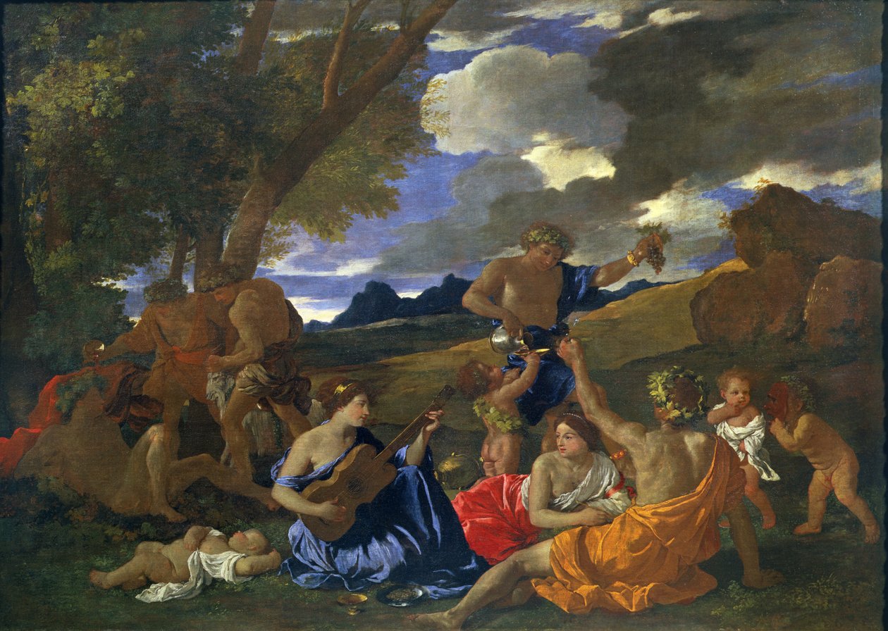 Scène Bacchanale - Nicolas Poussin
