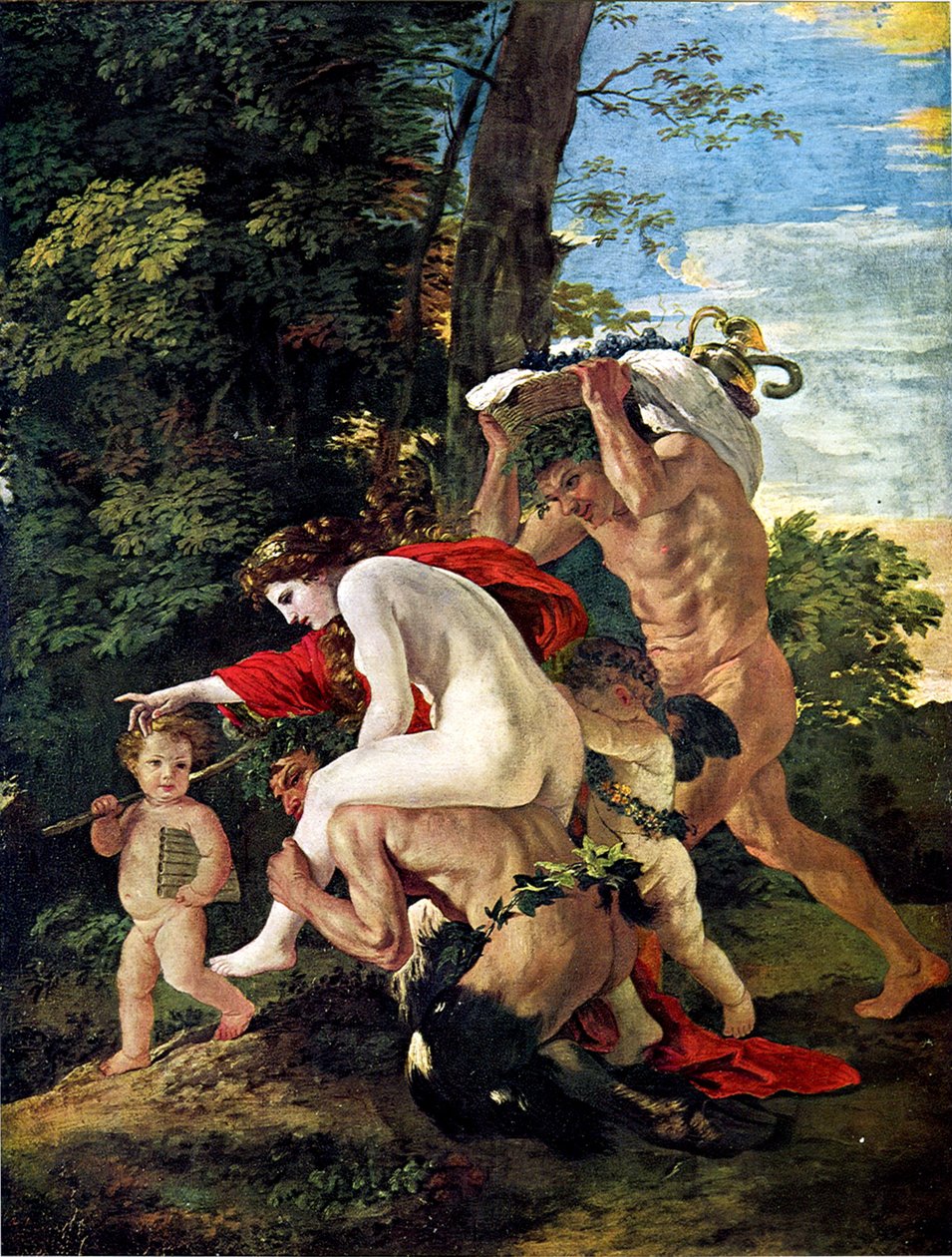 Scène bachique - Nicolas Poussin