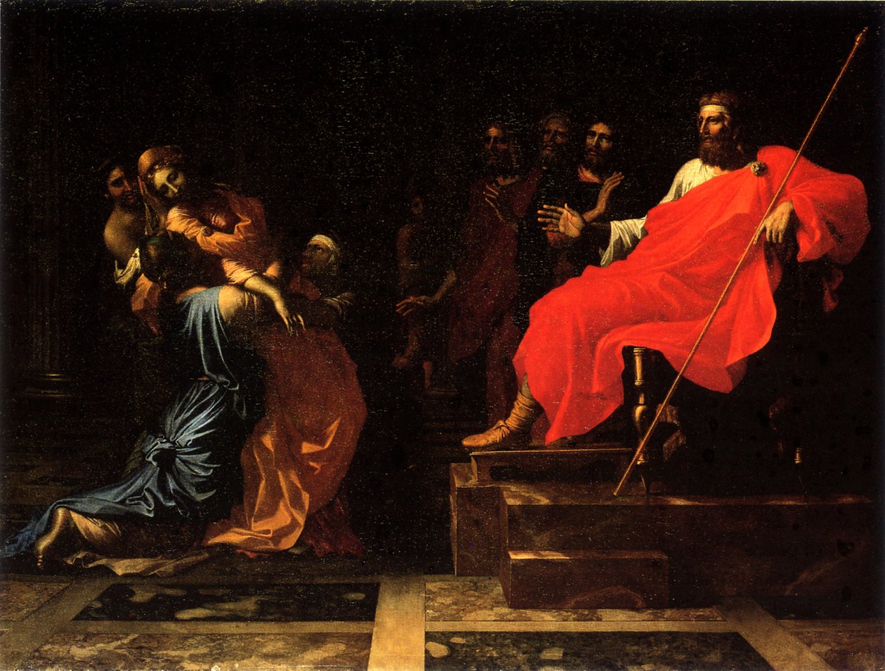 Esther devant Assuérus - Nicolas Poussin