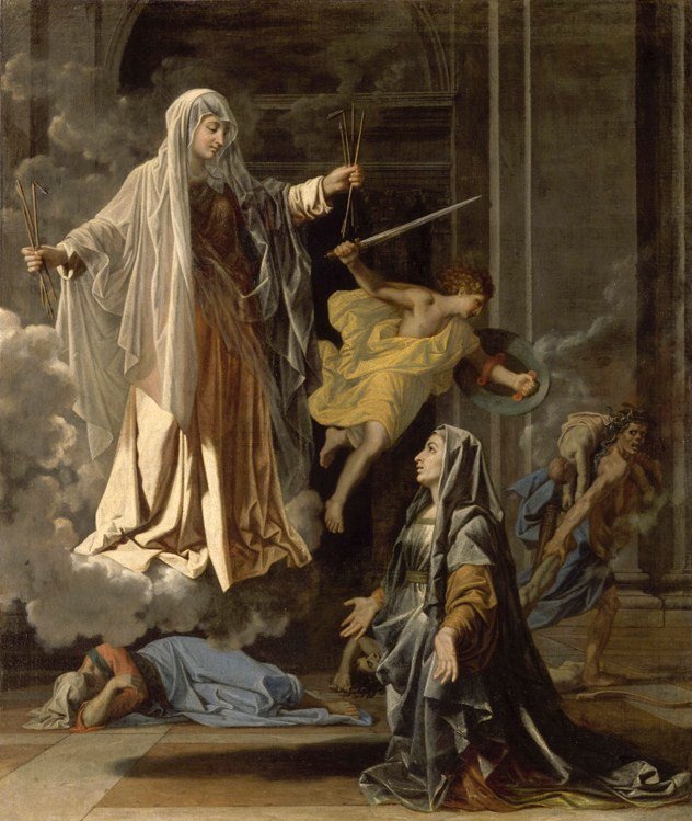 Romaine Louvre - Nicolas Poussin