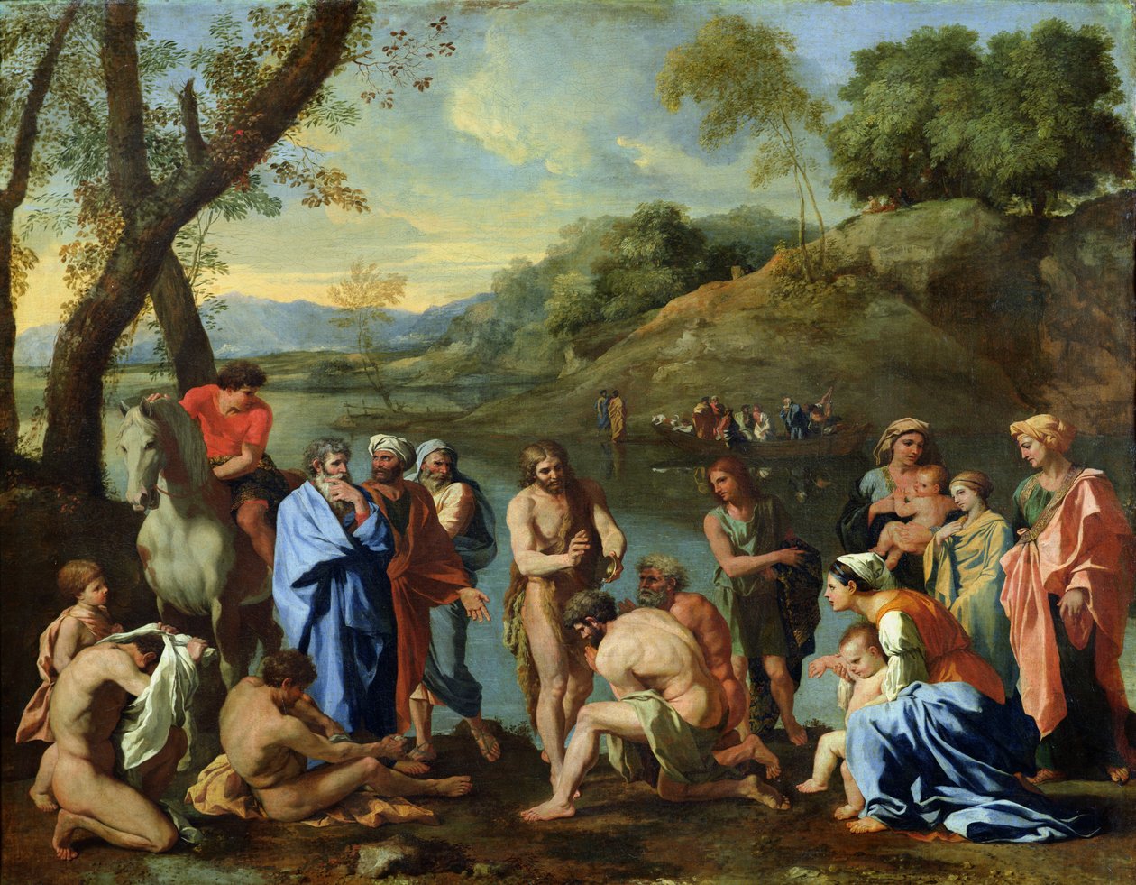 Saint Jean Baptisant le Peuple, c.1636-7 - Nicolas Poussin
