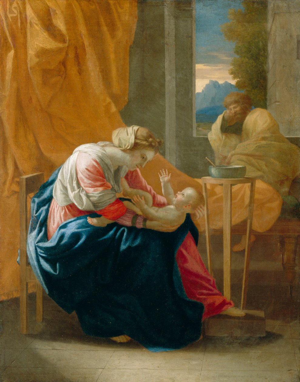 La Sainte Famille, 1641 - Nicolas Poussin