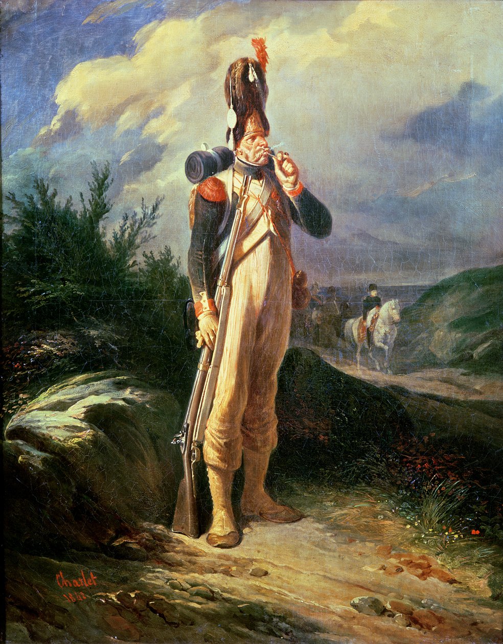 Le Grenadier Garde, 1842 - Nicolas Toussaint Charlet