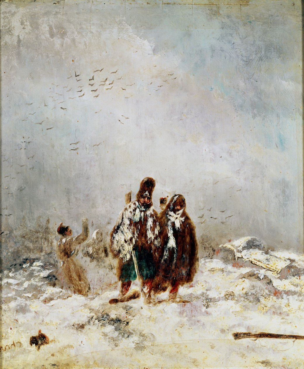La Retraite de Russie - Nicolas Toussaint Charlet