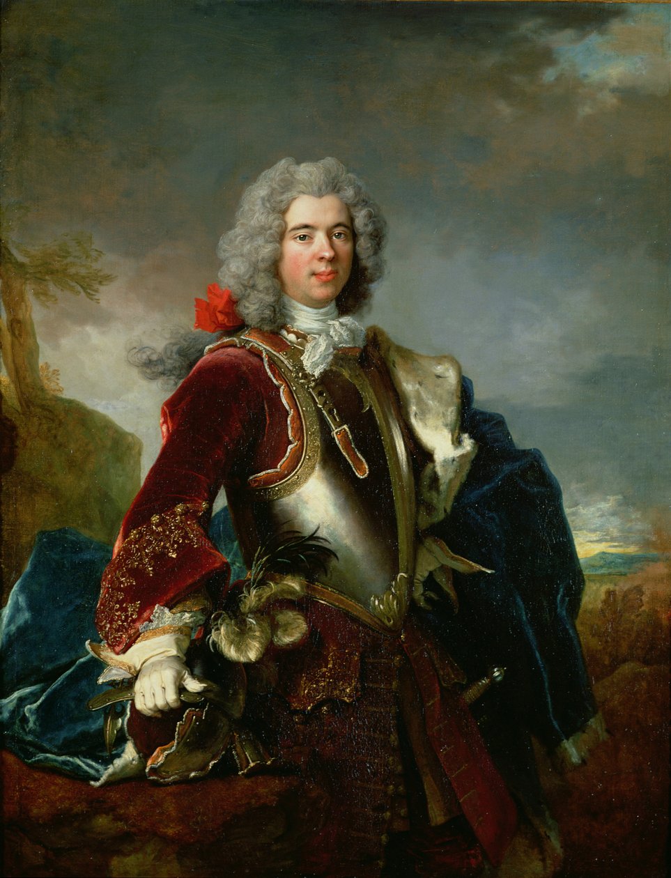 Portrait du Prince Jacques 1er Grimaldi - Nicolas de Largillière