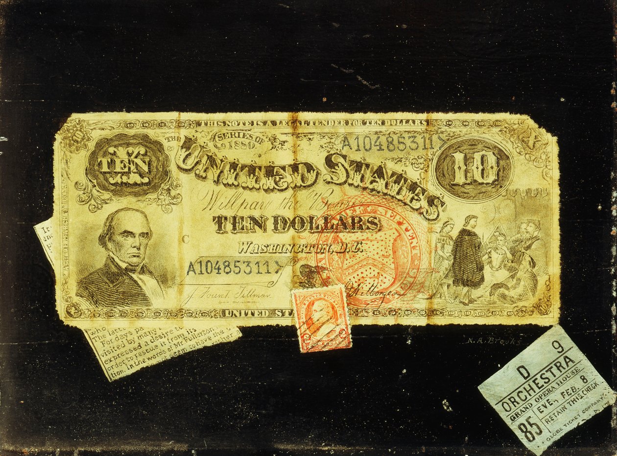 Le billet de dix dollars - Nicolas Alden Brooks