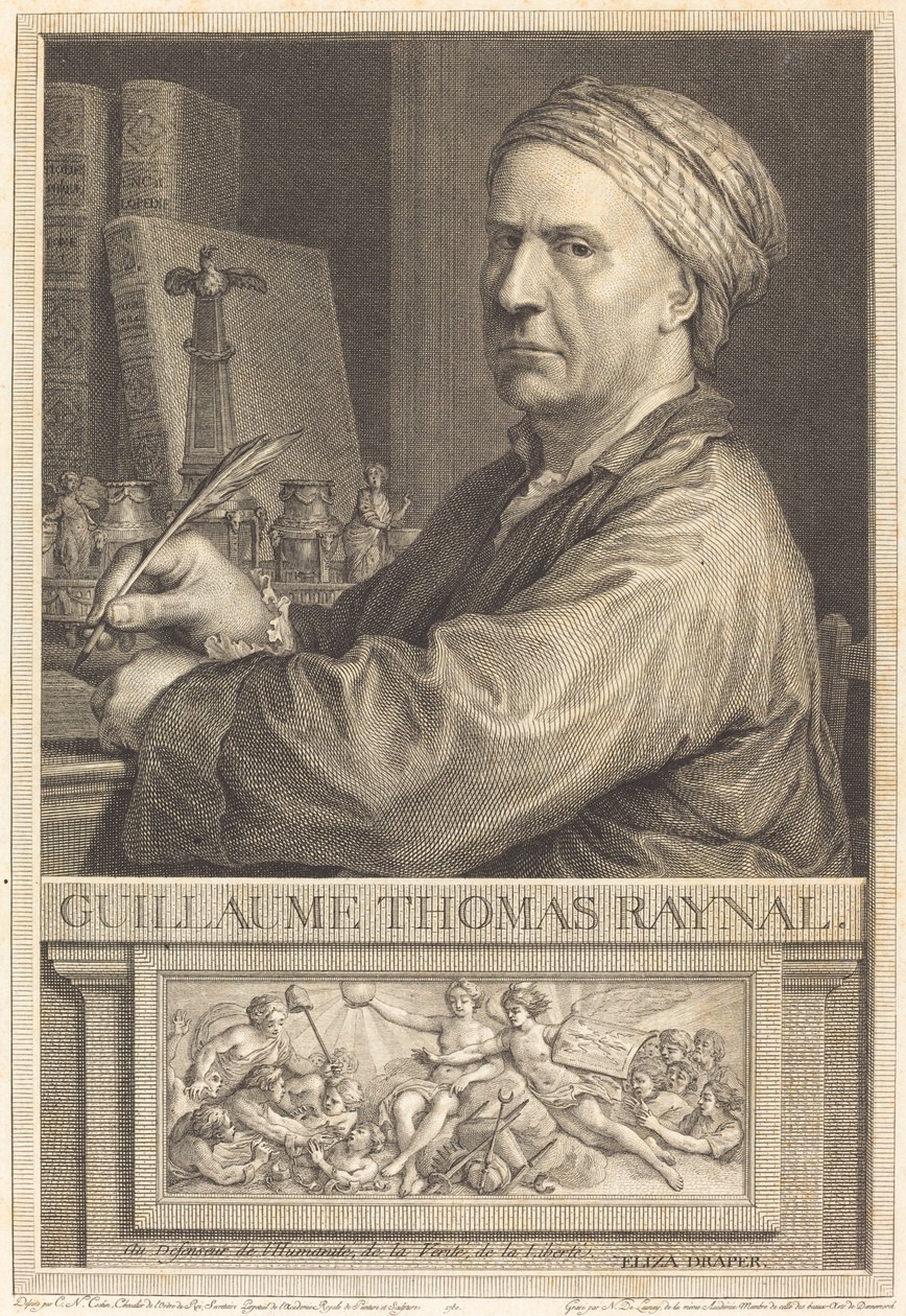 Guillaume Thomas Raynal - Nicolas Delaunay after Charles Nicolas Cochin II