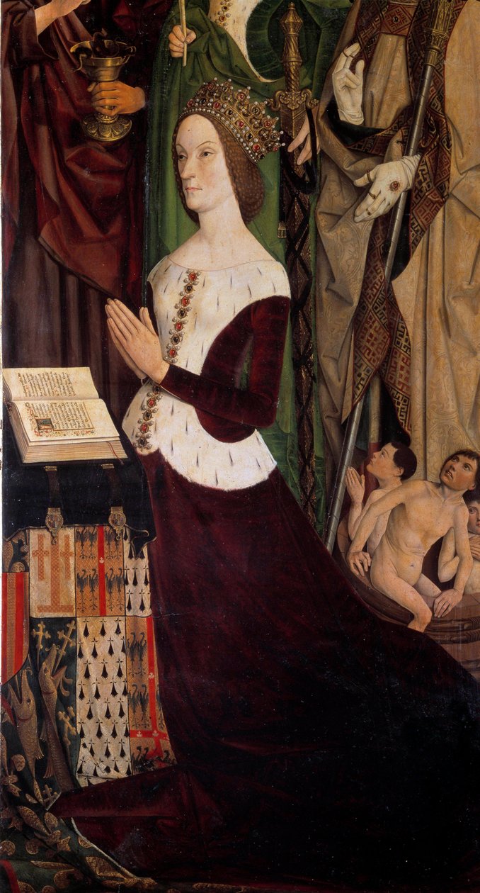 Portrait de Jeanne de Laval - Nicolas Froment