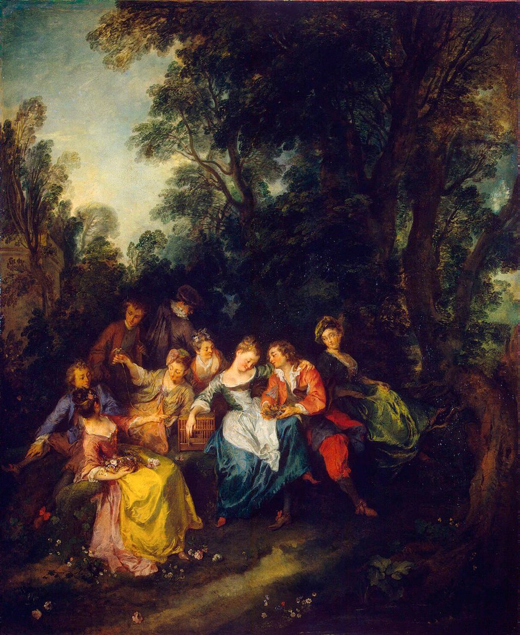 Printemps, vers 1730 - Nicolas Lancret