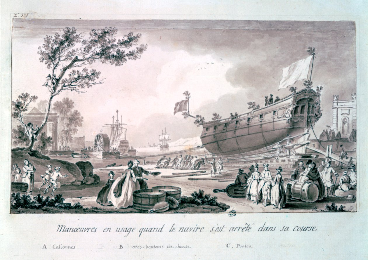 Sans titre, c1750-1810 - Nicolas Marie Ozanne