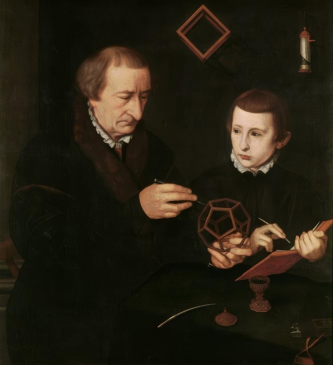 Johannes Neudörfer avec son fils - Nicolas Neufchatel