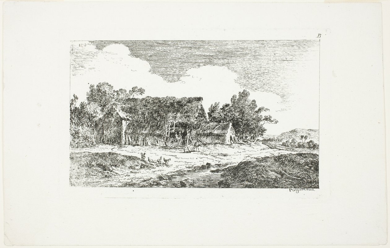 Landscape, from Deuxieme Cahier de Paysage - Nicolas Perignon