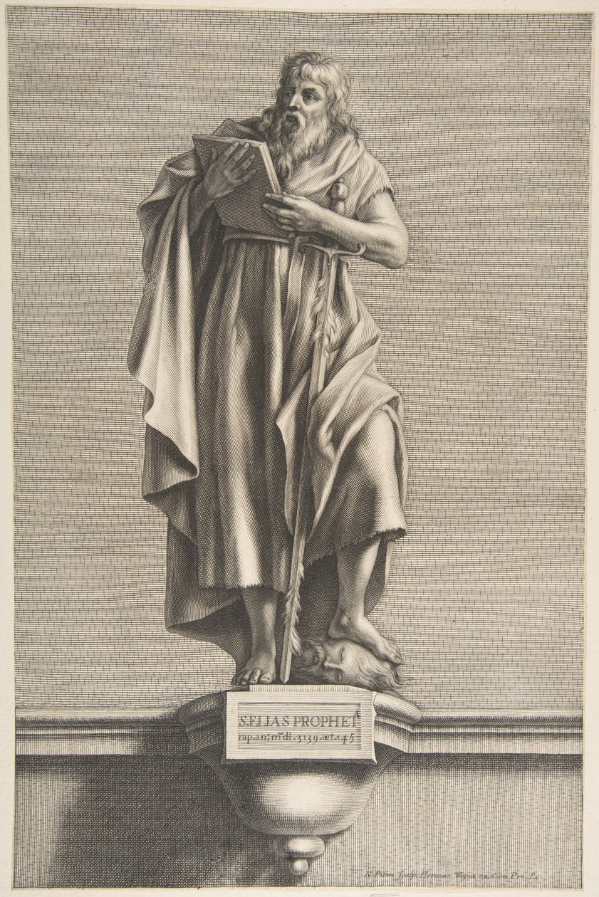 Le prophète Élie - Nicolas Pitau