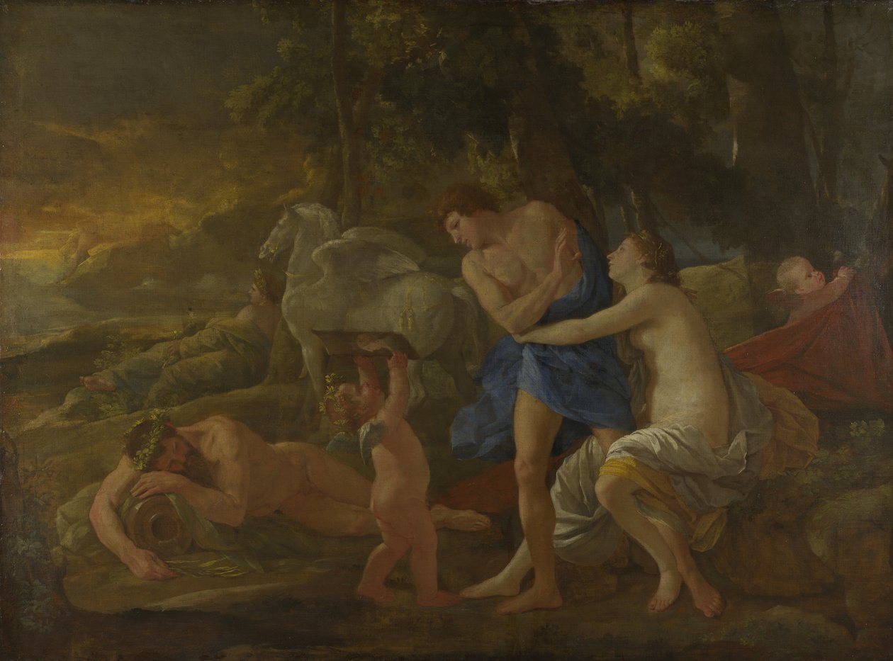 Céphale et Aurore, vers 1630 - Nicolas Poussin