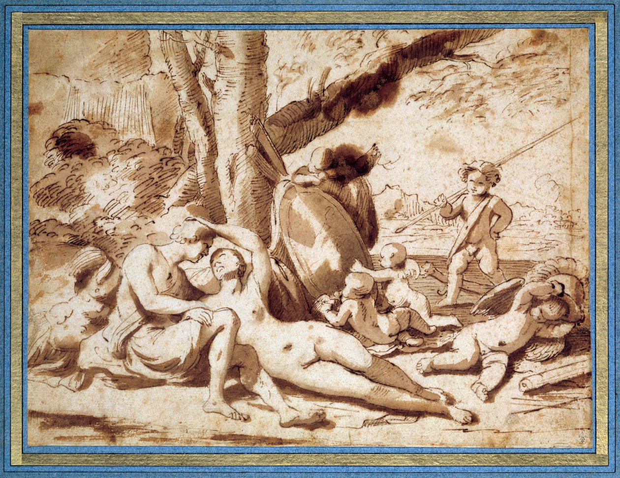Mars et Vénus - Nicolas Poussin