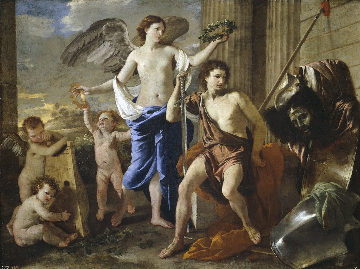Le triomphe de David, 1630 - Nicolas Poussin