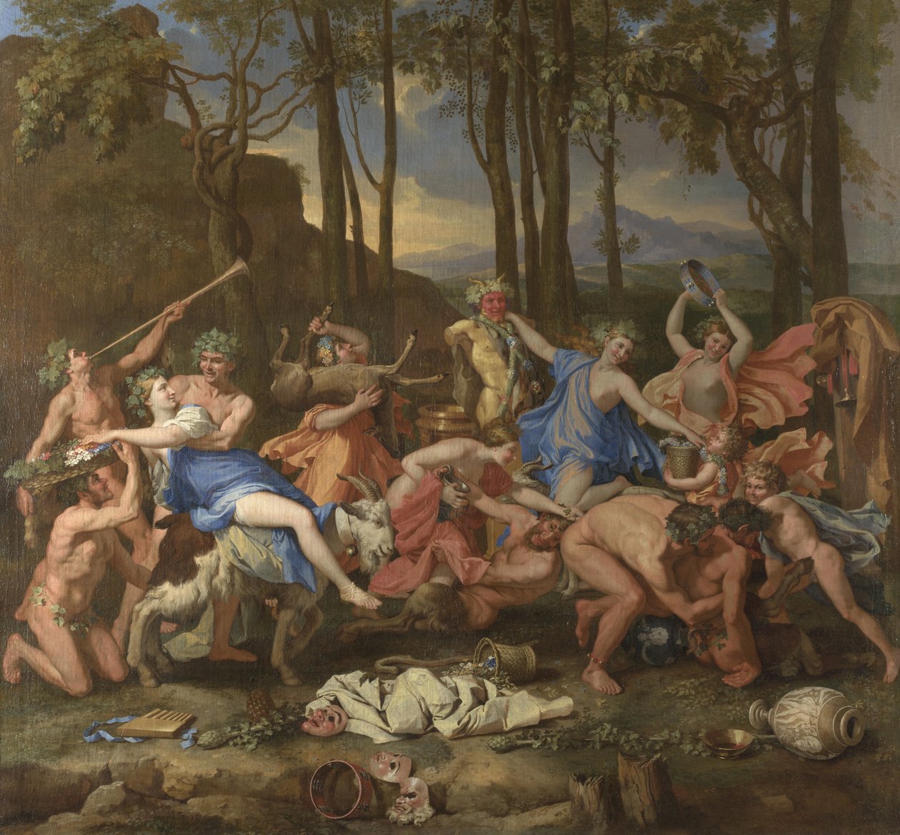 Le triomphe de Pan - Nicolas Poussin