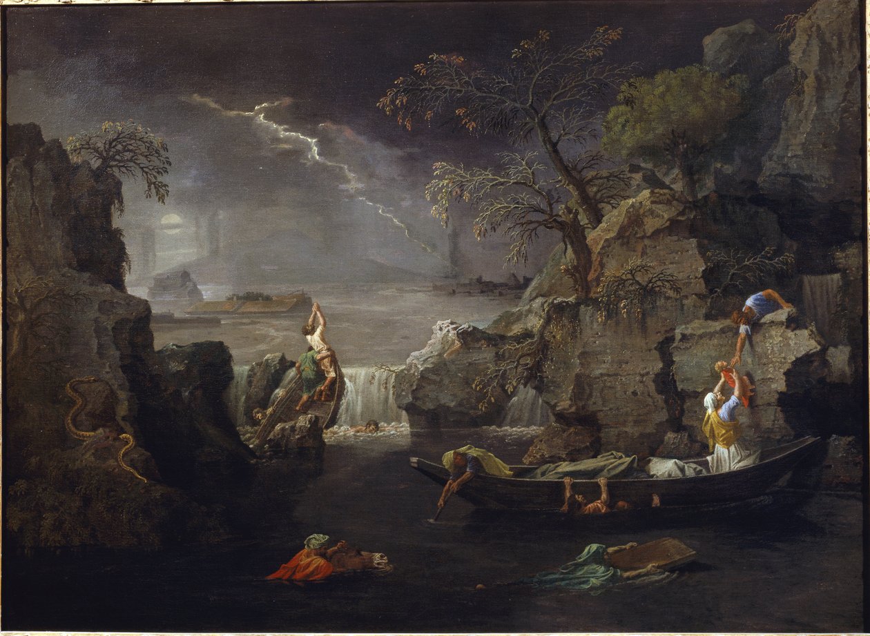 Hiver ou déluge - Nicolas Poussin