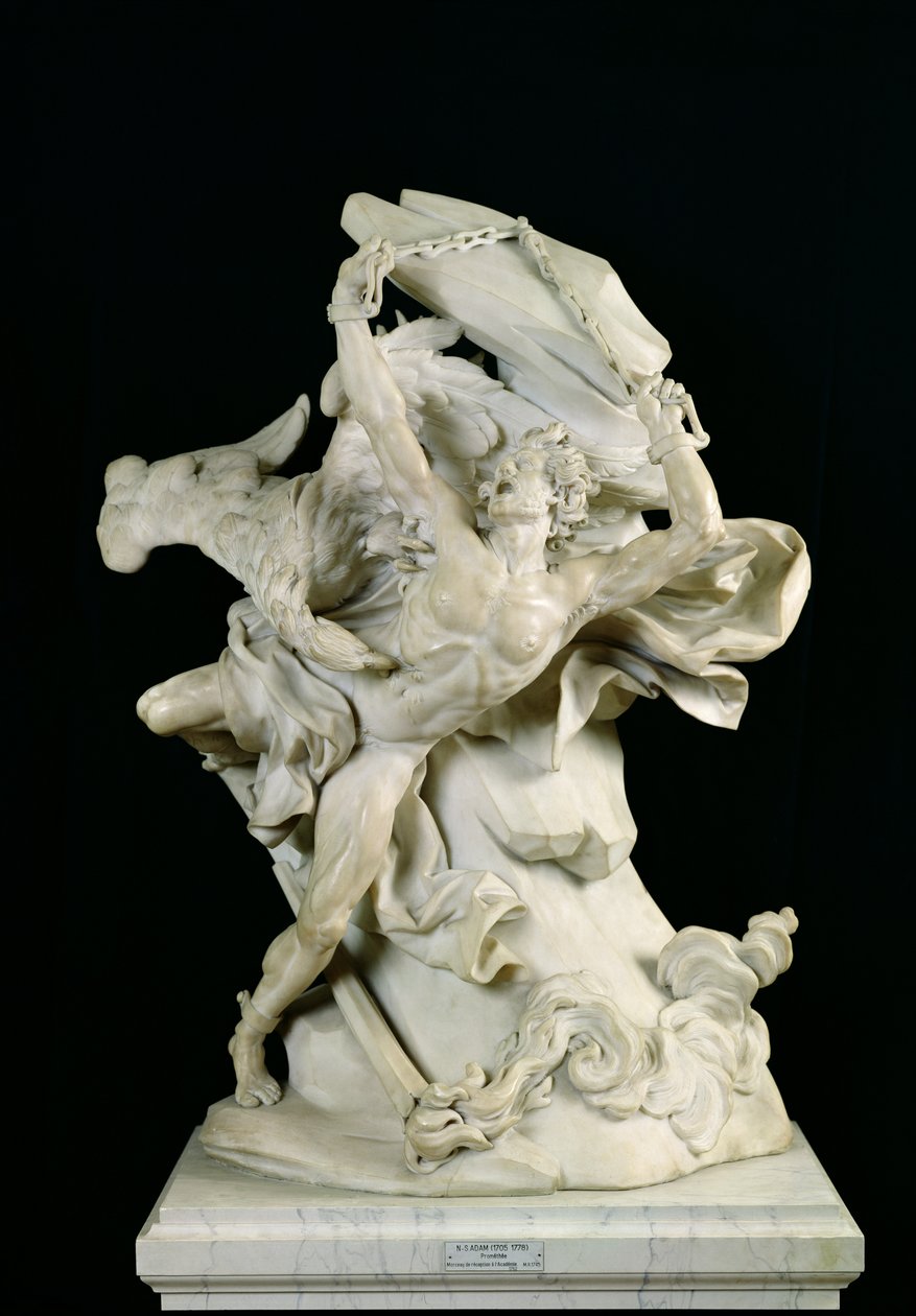 Prométhée enchaîné - Nicolas Sebastien Adam