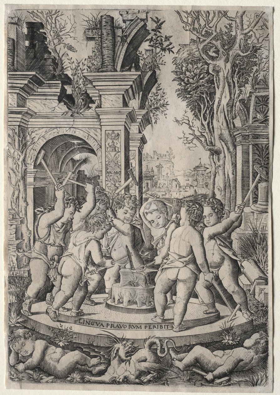 Le destin de la mauvaise langue - Nicoletto da Modena