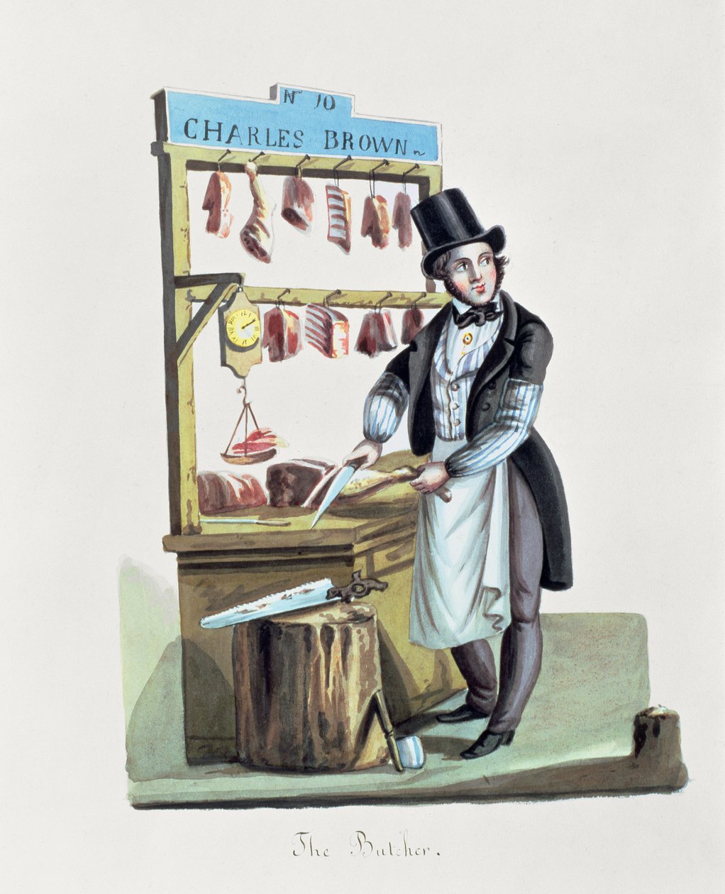 Le Boucher, c.1840-44 - Nicolino Calyo