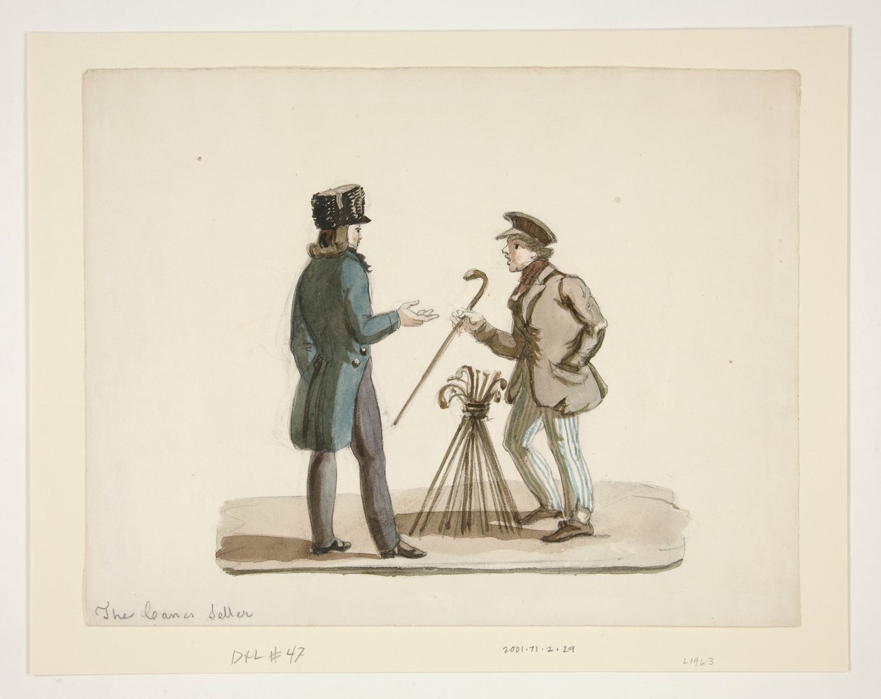 Le vendeur de cannes - Nicolino Calyo