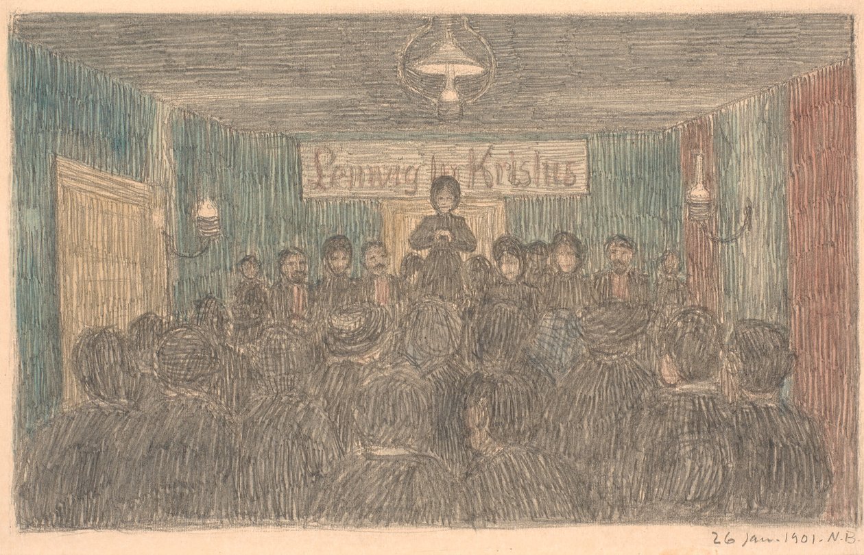 Réunion de réveil à Lemvig - Niels Jakob Jakobsen Bjerre