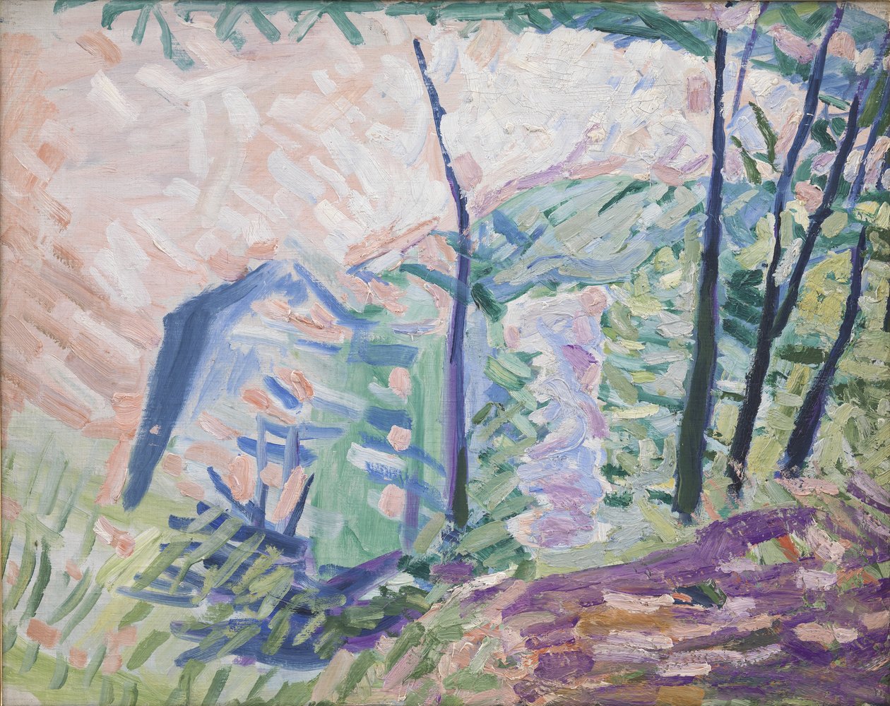 Forêt près du lac de Bagsværd - Niels Larsen Stevns