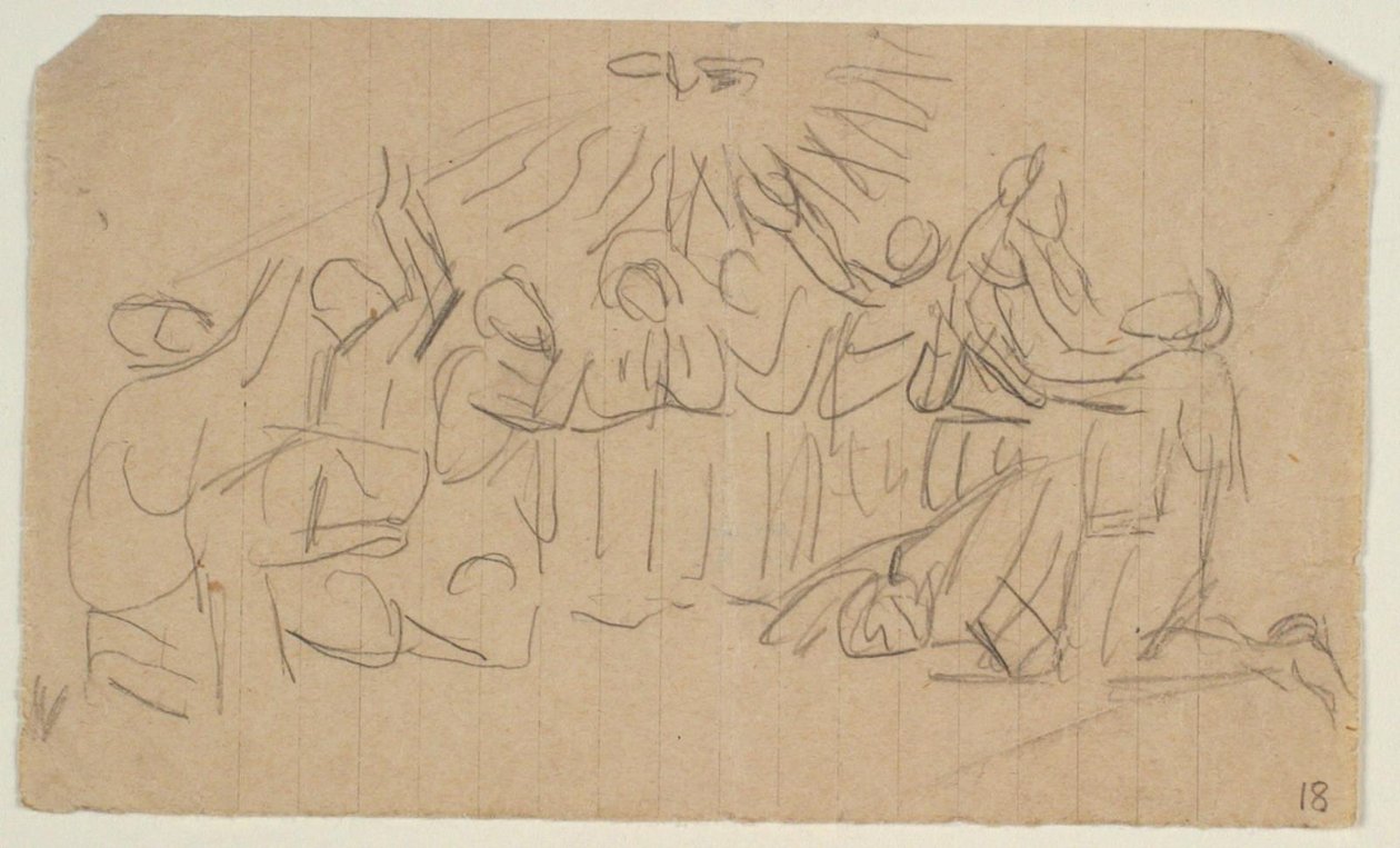 Esquisse de composition - Niels Larsen Stevns