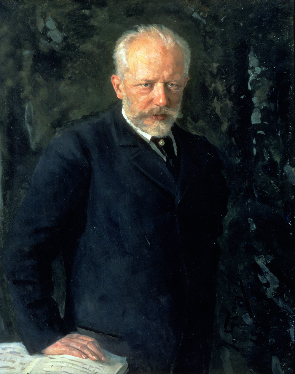 Portrait de Piotr Ilitch Tchaïkovski (1840-93), compositeur russe - Nikolai Dmitrievich Kuznetsov