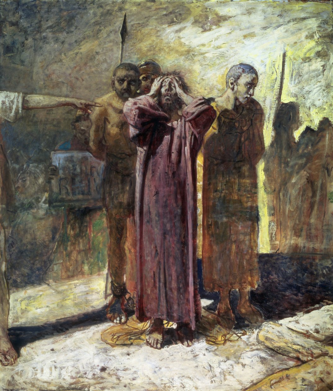 Golgotha, 1892-93 - Nikolai Nikolaevich Ge