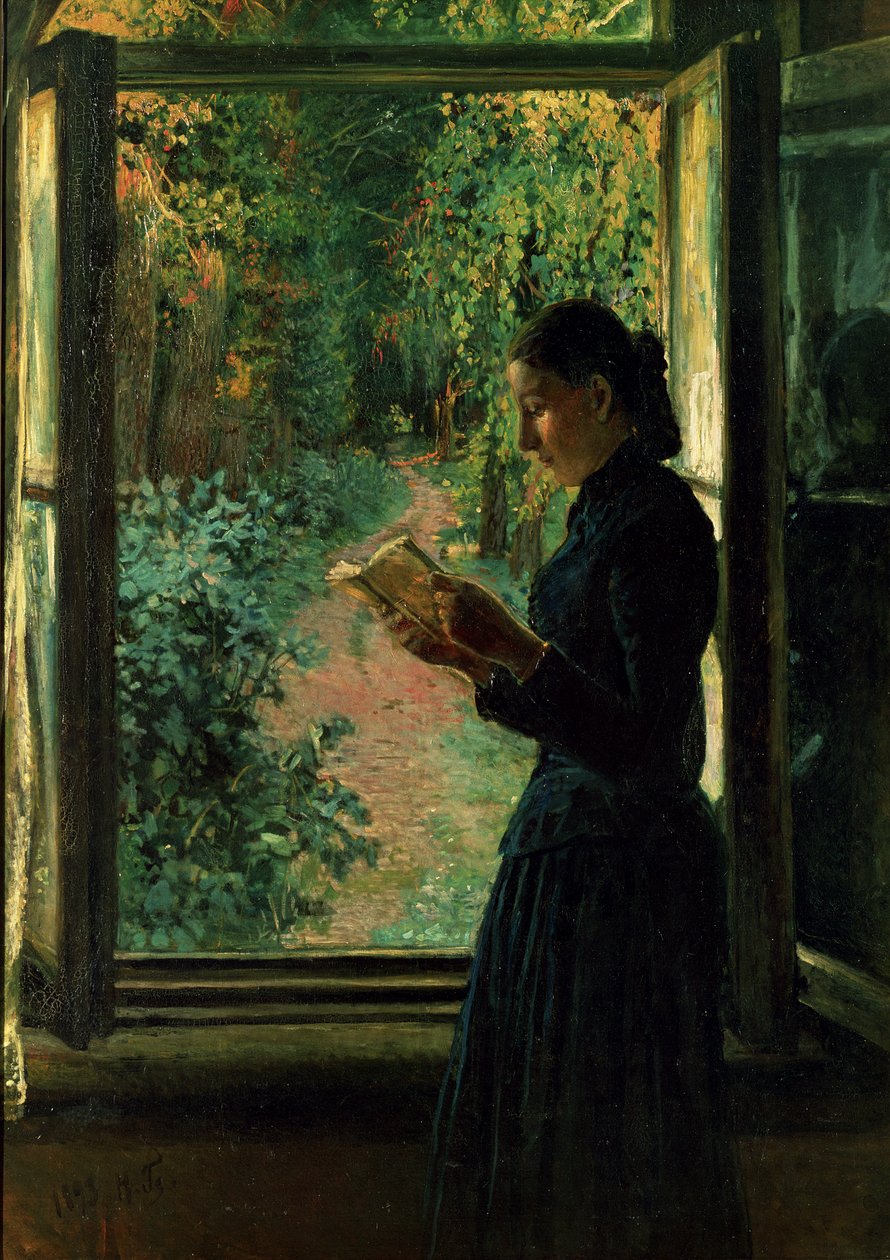 Portrait de Natalia Petrunkevitsin, 1893 - Nikolai Nikolaevich Ge