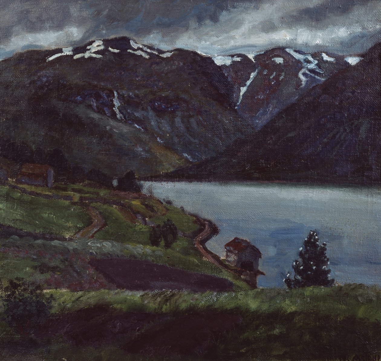 Hangar à bateaux - Nikolai Astrup