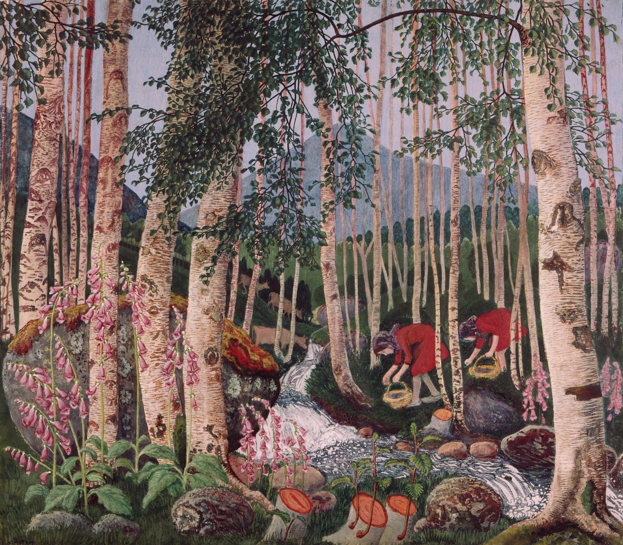Digitale pourpre - Nikolai Astrup