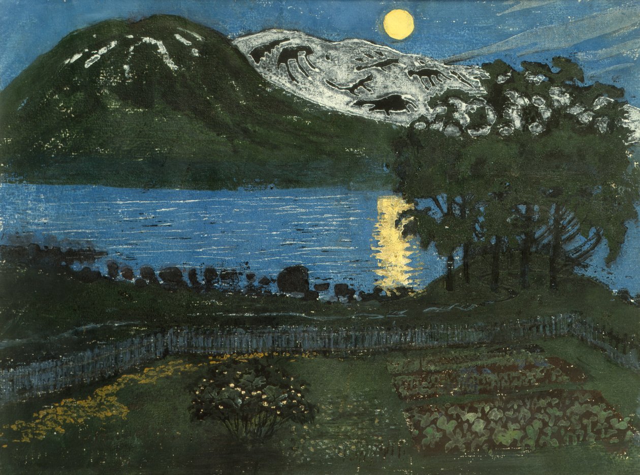 Lune de mai - Nikolai Astrup