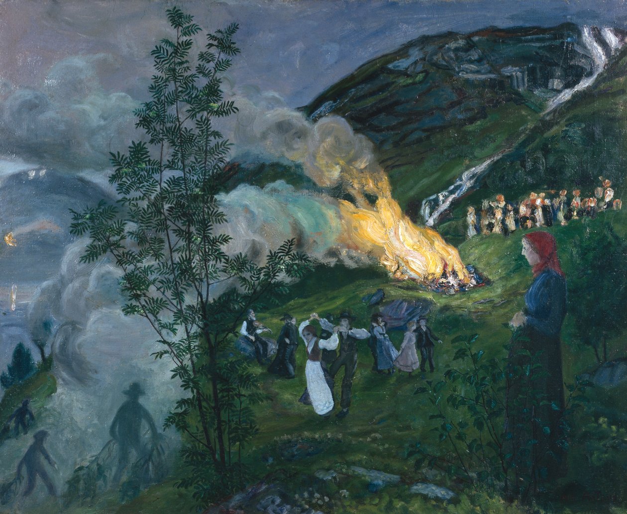Feu de la Saint-Jean - Nikolai Astrup