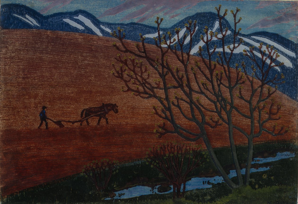 Le laboureur - Nikolai Astrup