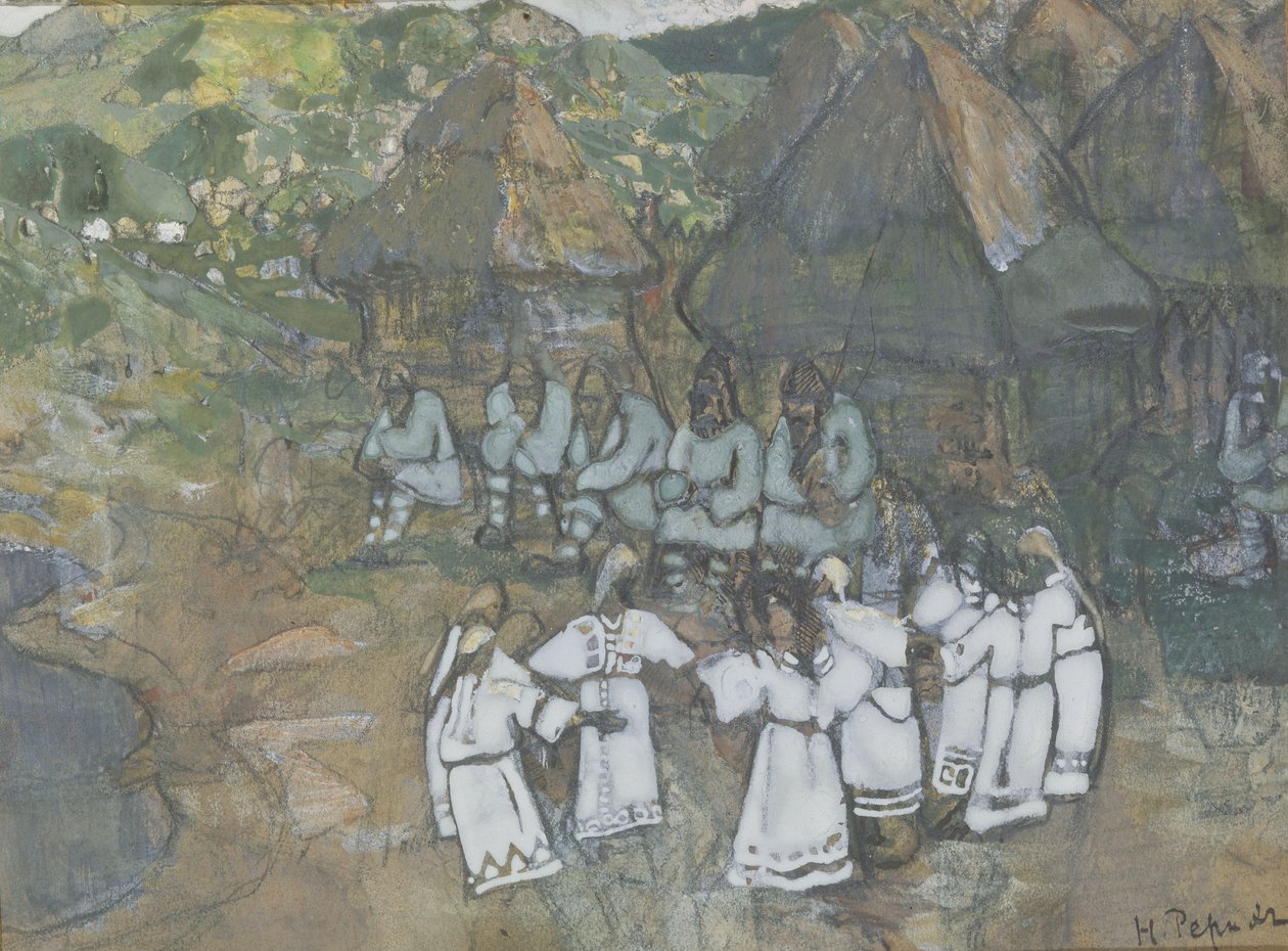 Danse en cercle - Nikolai Konstantinowitsch Roerich