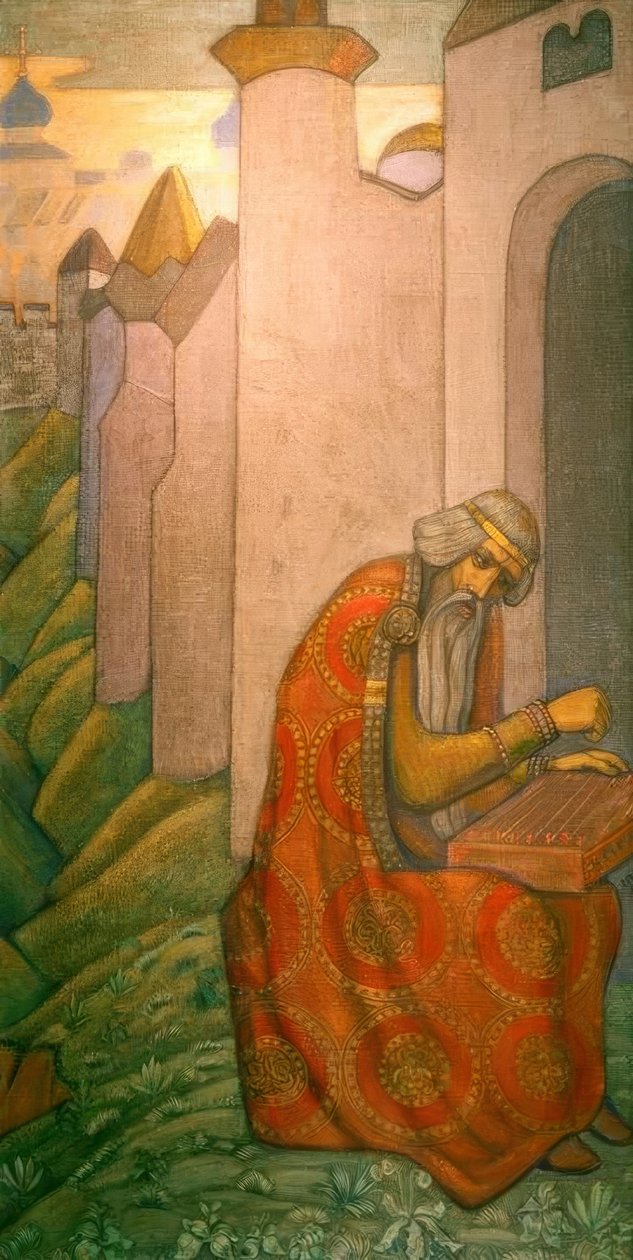 Poète slave (Bajan) - Nikolai Konstantinowitsch Roerich