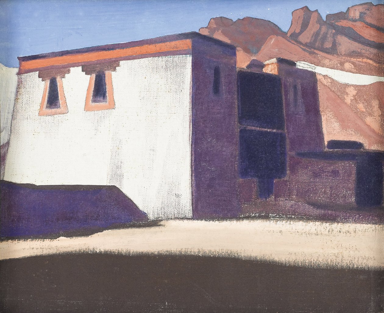 Monastère de Sharugon, Tibet, 1928 - Nikolai Konstantinowitsch Roerich