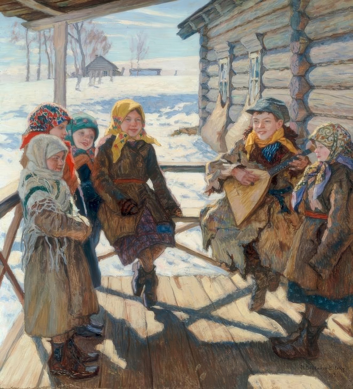 Le Concert de balalaïka - Nikolai P. Bogdanow Bjelski