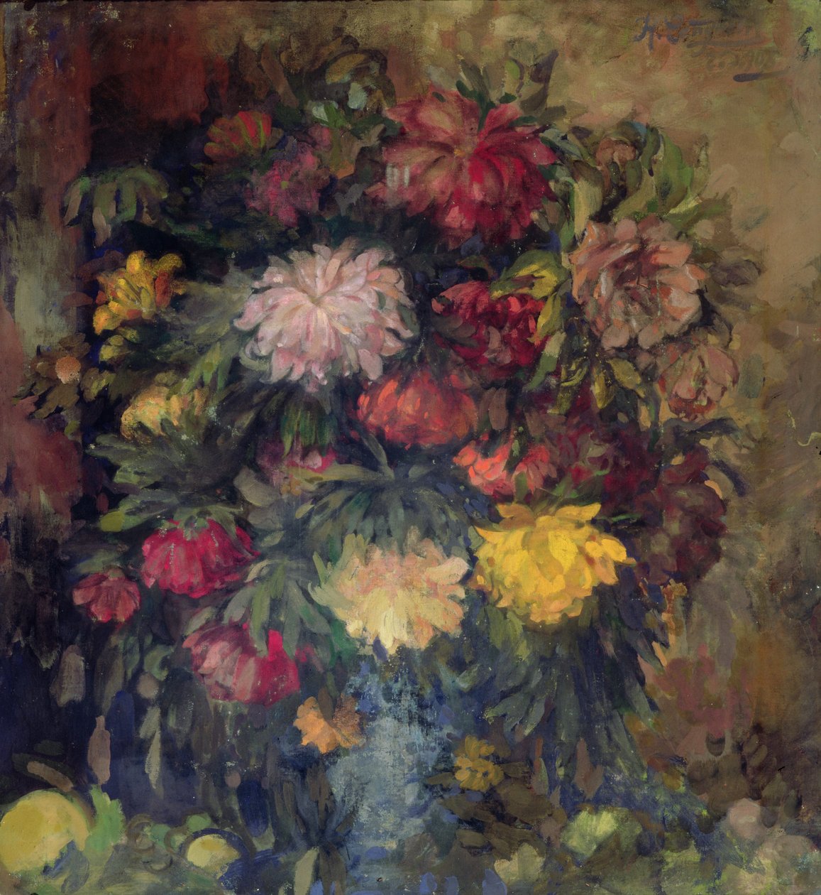 Pivoines, 1908 - Nikolaj Nikolaevic Sapunov